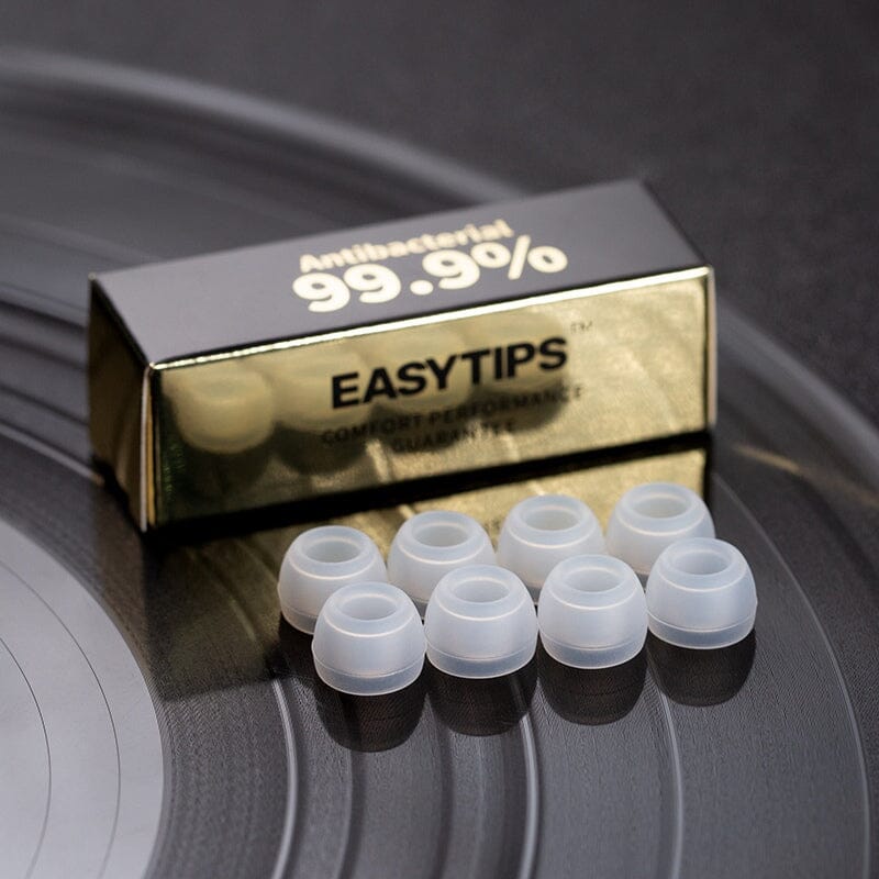 Whizzer EASYTIPS SS20 Hi-Fi Silicone Earbud Tips for Enhanced Sound Quality - Perfect for Audiophiles, Music Lovers & Commuters