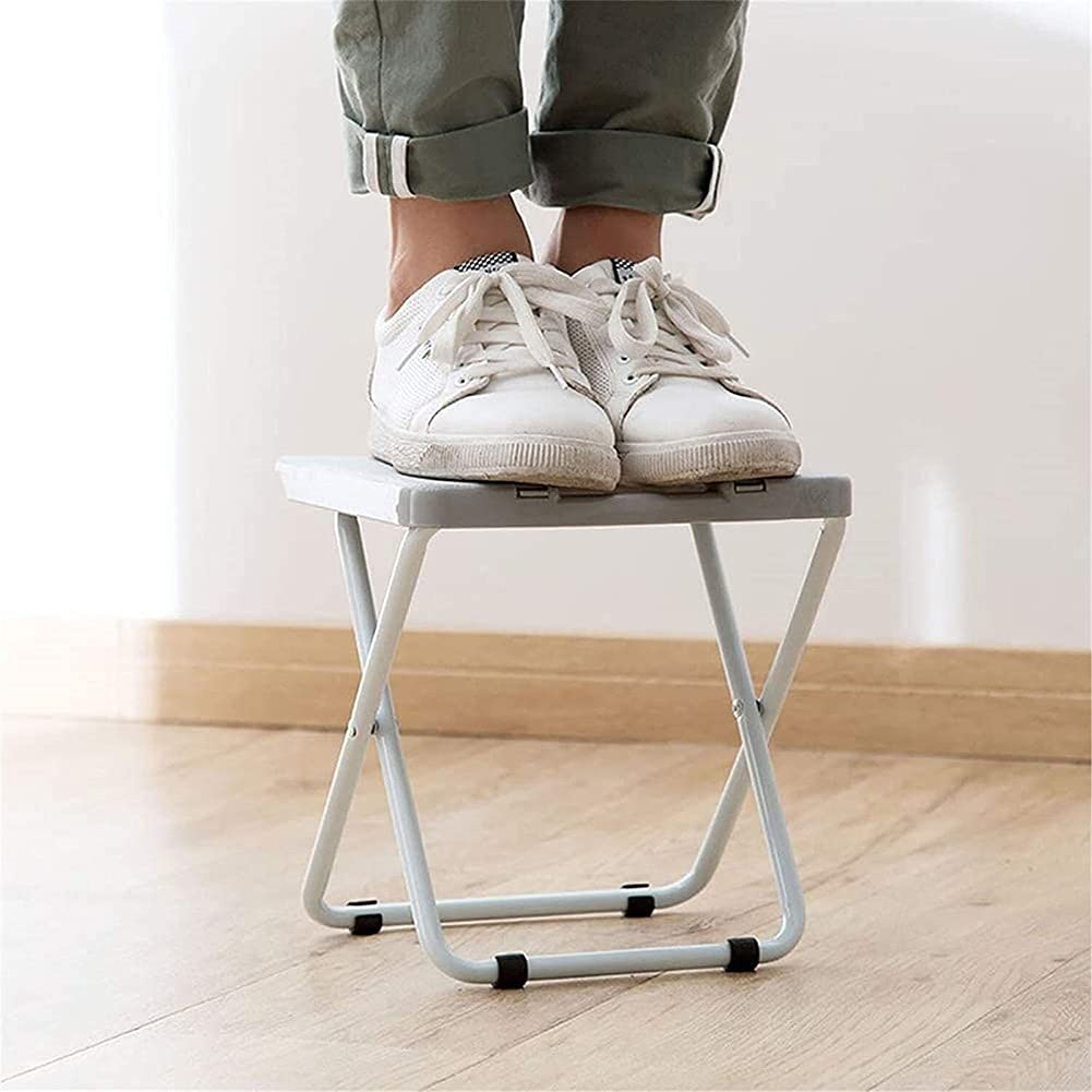 Foldable Portable Shower Chair - Lightweight Mobility Shower Stool for Elderly & Handicapped - Non-Slip Bathroom Bench Seat for Home, Travel, Outdoor & Kitchen Use - Ideal for Seniors, Disabled & Post-Surgery Recovery