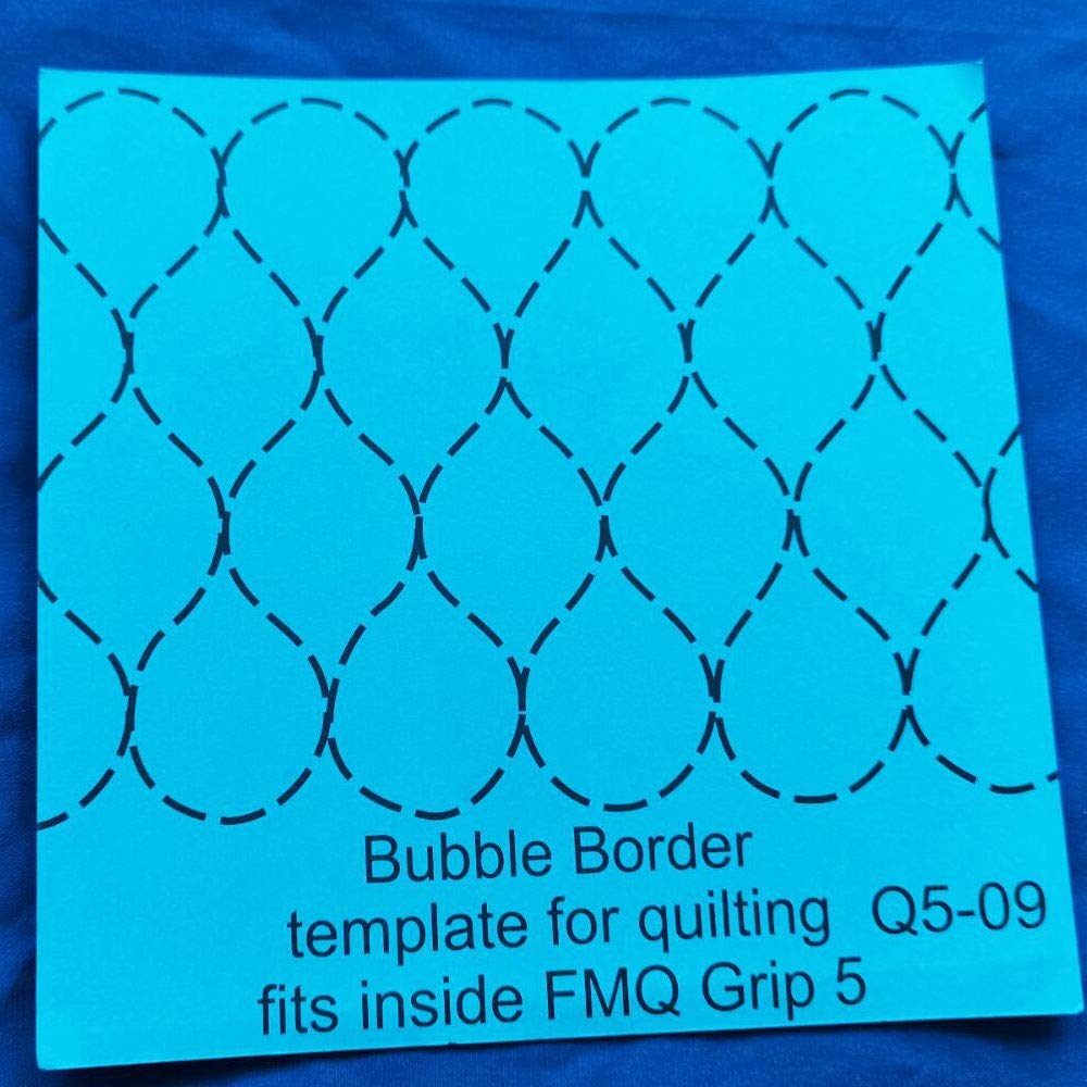 HONEYSEW Bubble Quilting Template for Free Motion - Perfect for DIY Quilting Projects