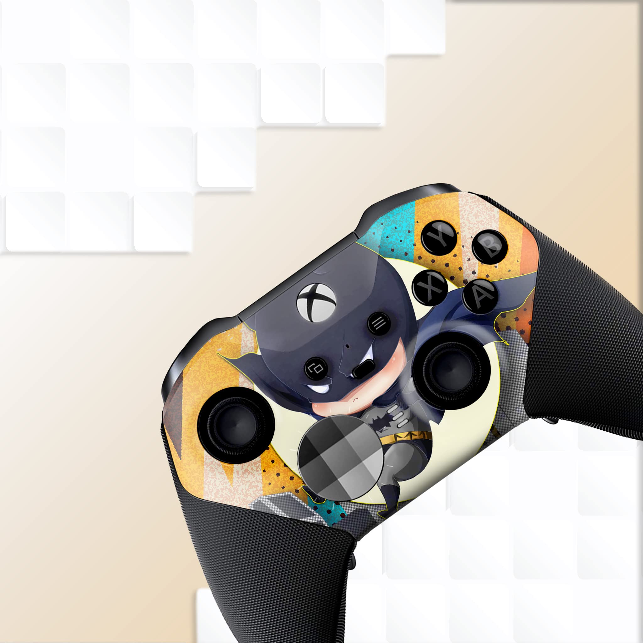 Custom Baby Batman Vengeance Wireless Controller for Xbox Elite Series 2 - Compatible with Xbox One/Series X/S - Premium Water Transfer Printed Design (Not a Skin) - Perfect for Gaming Enthusiasts and Batman Fans