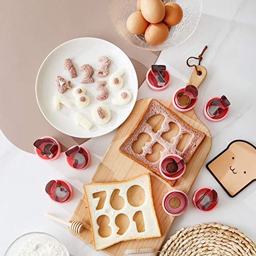 Premium Stainless Steel Fruit & Vegetable Cookie Cutters Set - 23Pcs Animal Shape Cutters for Baking, Kids Crafts, Party Decor - Fun Food DIY Tools for Boys & Girls - Perfect for Christmas Cookies, Birthday Cakes & Classroom Activities