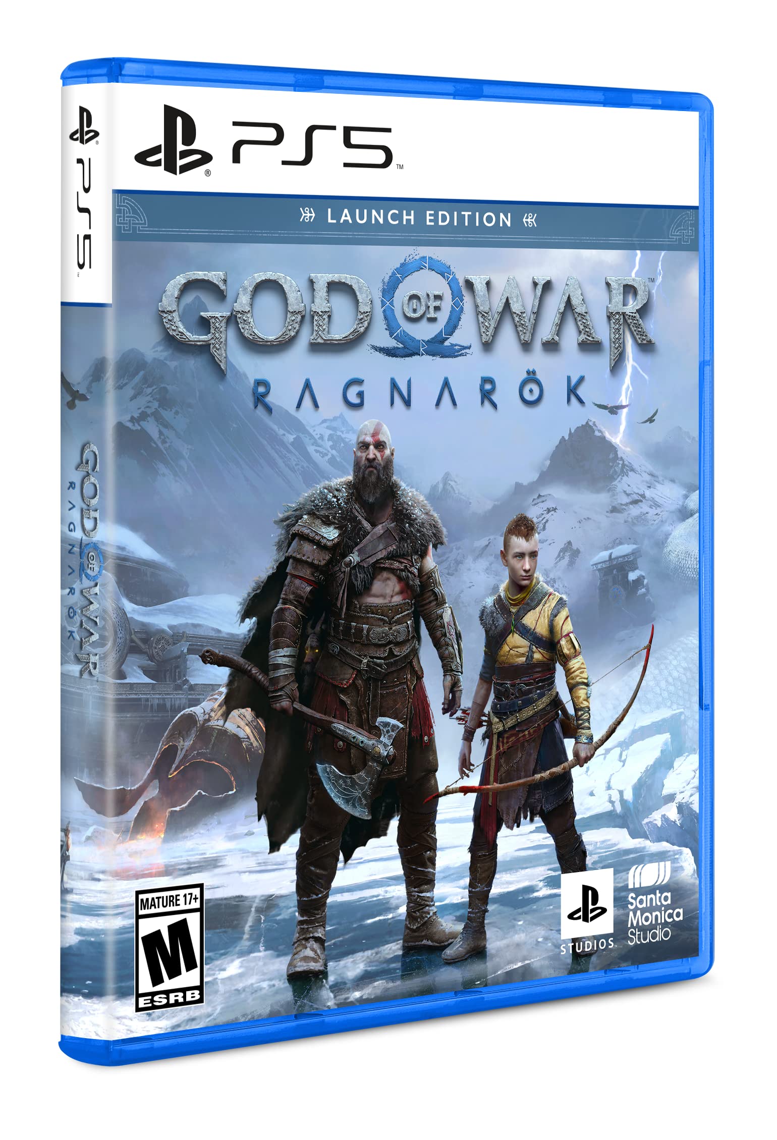 God of War Ragnarök Launch Edition for PS5 - Epic Norse Mythology Action Adventure Game | Perfect for PlayStation 5 Gamers & Kratos Fans