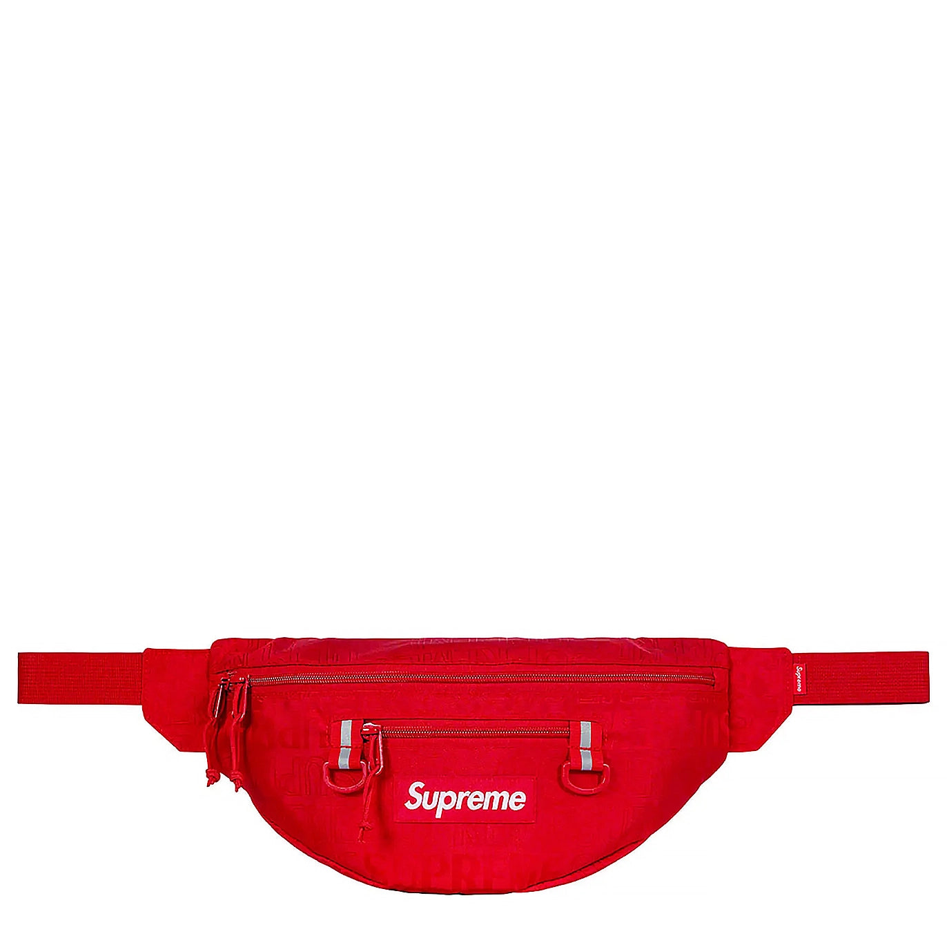 Supreme Red Waist Bag (SS19 Collection) - Stylish Crossbody Fanny Pack for Men & Women - Perfect for Travel, Hiking, and Everyday Use