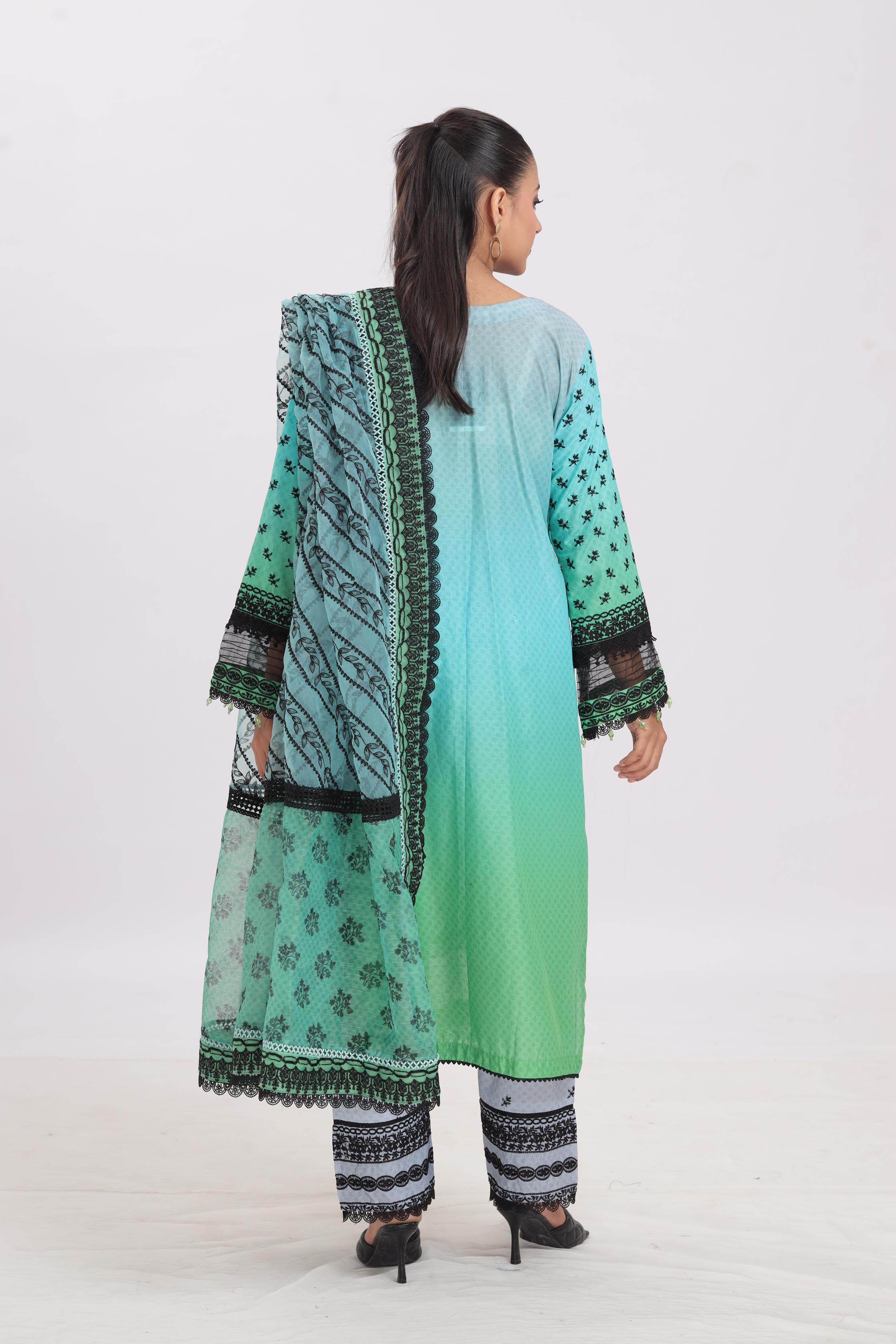 Sobia Nazir Luxury Lawn Stitched Suit - Premium Pakistani Designer Dress for Women - Perfect for Weddings, Parties & Special Occasions