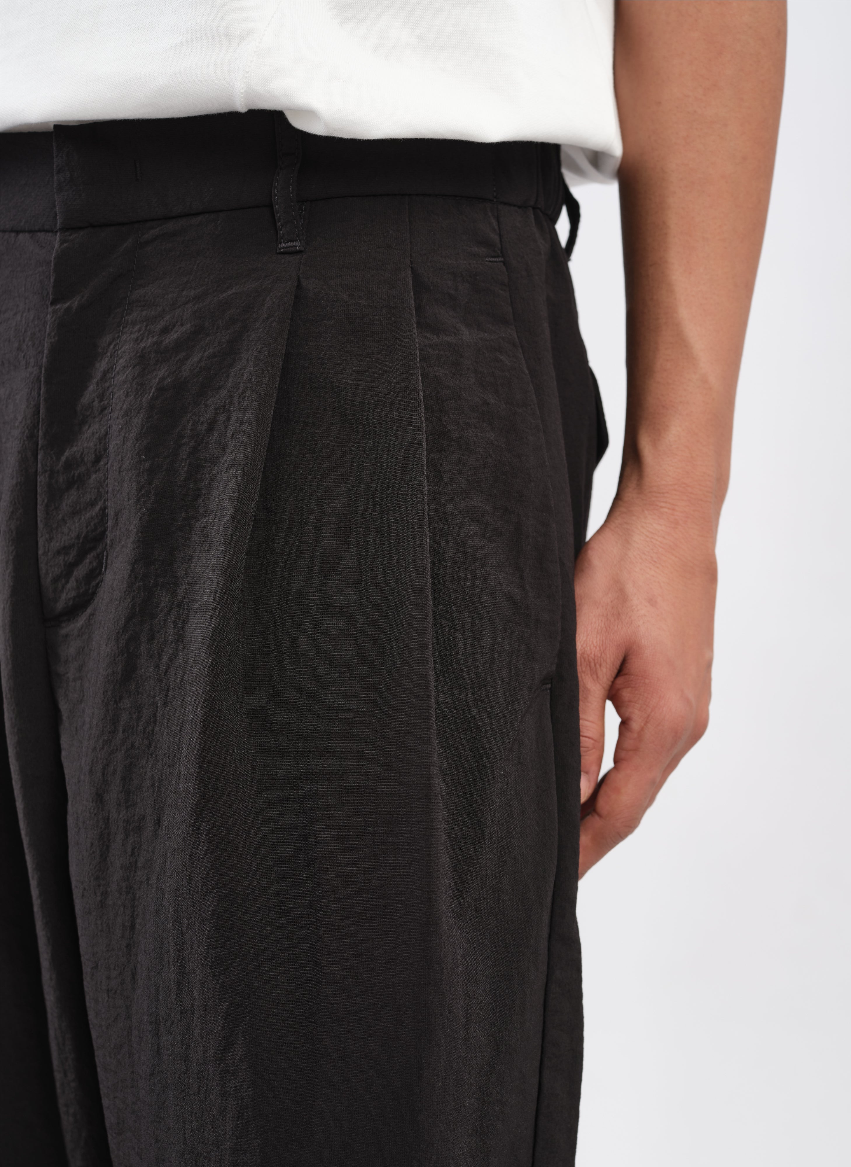 Stylish Polyester Rayon Business Resort Wide Tapered Pants for Women (Size 12) - Perfect for Office, Travel & Casual Wear