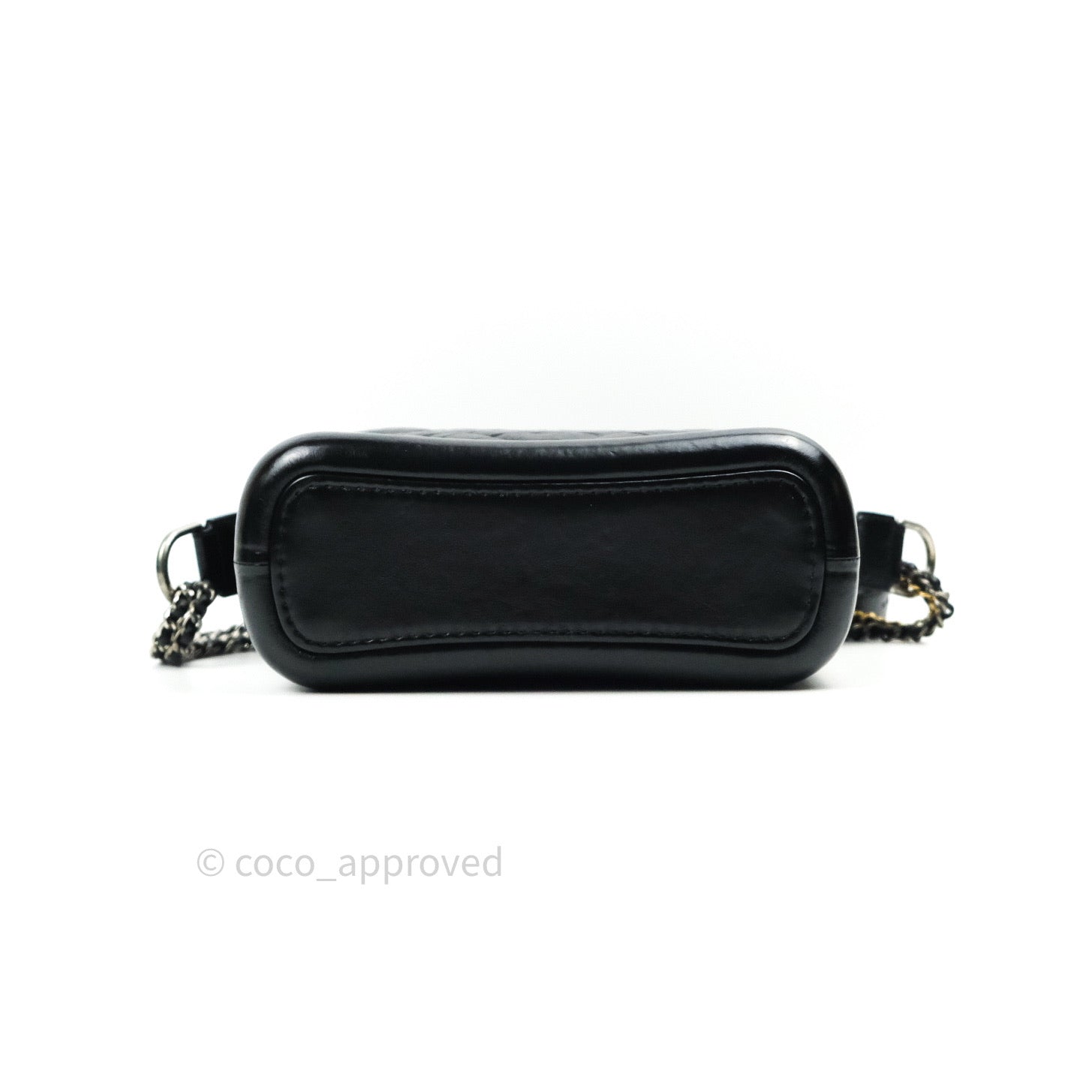 Chanel Small Gabrielle Hobo Bag in Black Calfskin with Chevron Pattern & Mixed Hardware - Luxury Crossbody Purse for Women, Perfect for Date Night & Evening Events