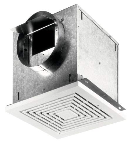 High Capacity Quiet Ceiling/Wall Mount Bathroom Exhaust Fan - CFA100CA Ventilation Fan for Home, Office & Commercial Use