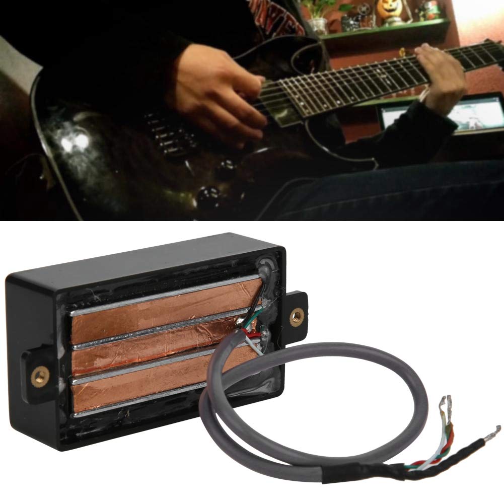 BNineteenteam 2-Core Quad Rail Humbucker Pickup - Double Coil Electric Guitar Bridge Pickup for Rock/Metal Performance & Studio Recording