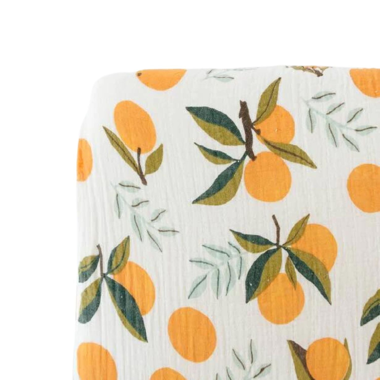 Soft Organic Cotton Muslin Crib Sheet - Breathable Baby Crib Fitted Sheet for Nursery, Toddler & Infant Bed - Perfect for Daycare, Travel & Home Use