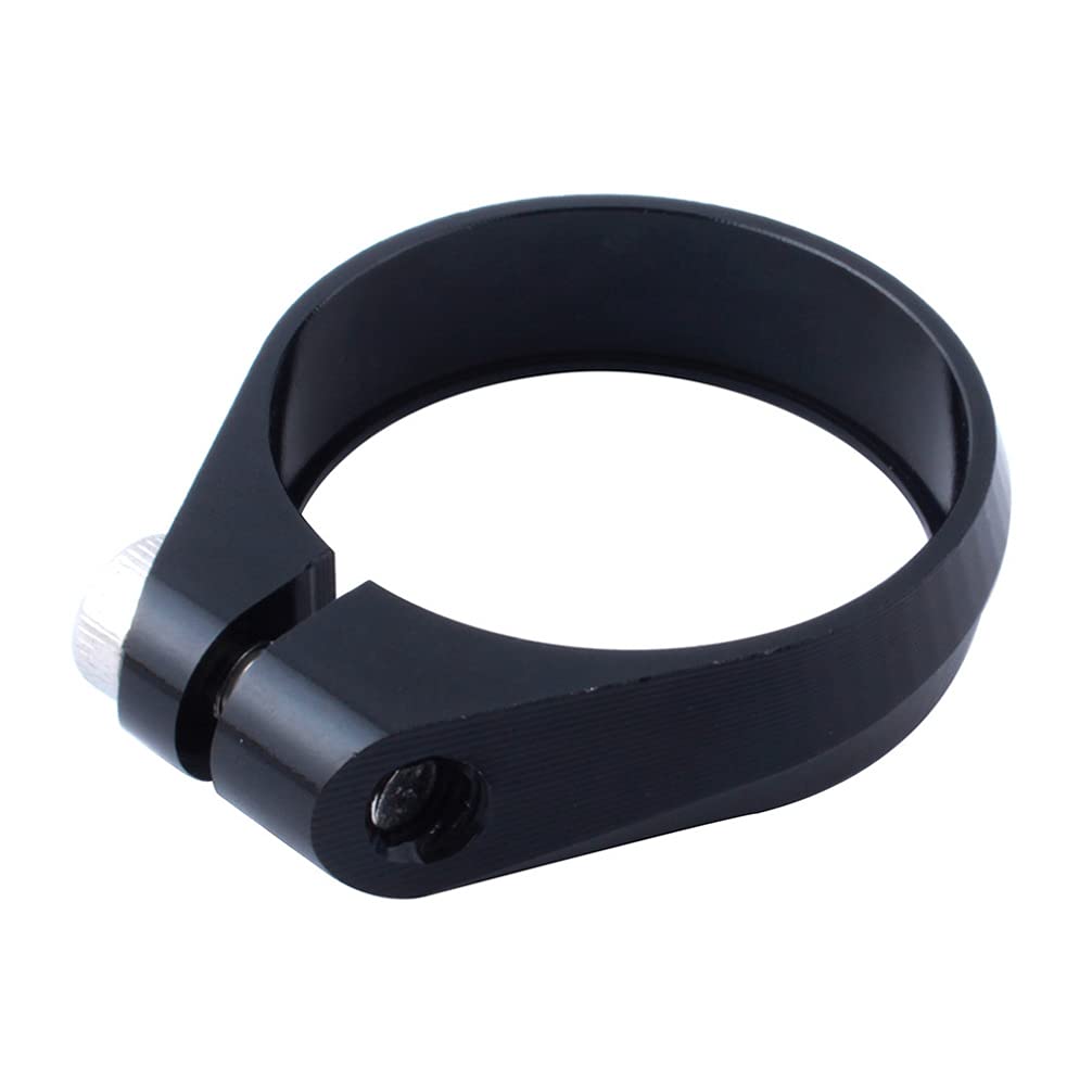 BESPORTBLE Bike Seat Clamp - Adjustable Seatpost Clamp with Screw Lock, Durable Bike Tube Lock Collar Fixture for Mountain & Road Bikes - Perfect for Cycling, Commuting & Outdoor Adventures