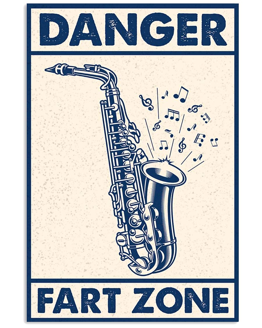 1000 Piece Saxophone Danger Fart Zone Toilet Jigsaw Puzzle - Fun & Challenging Brain Game for Adults & Kids - Educational Toy for Family Game Night & Party Entertainment - Perfect Gift for Puzzle Lovers