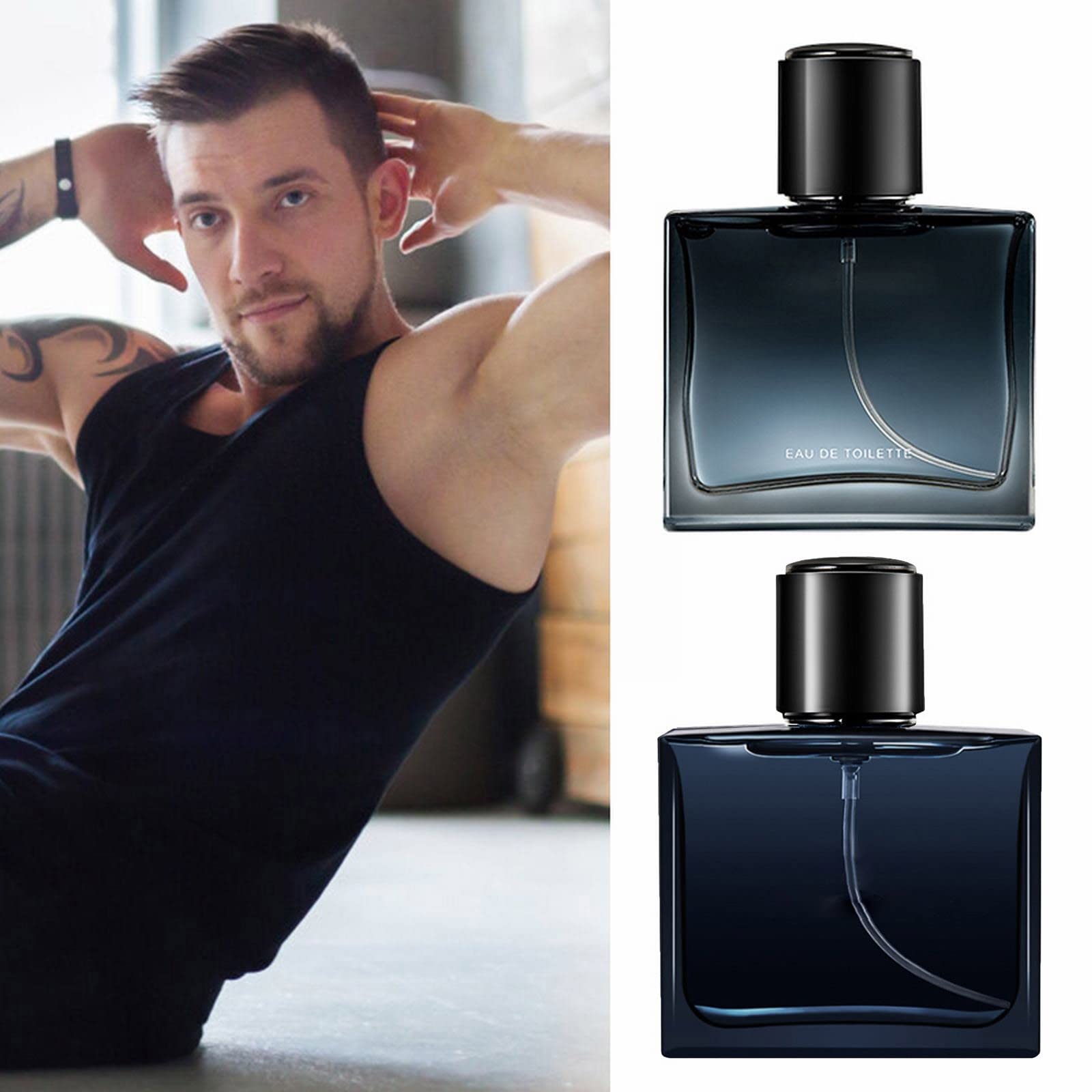 VEFSU Men's Cologne for Gentlemen - Long Lasting Fragrance, 50ml Travel Size | Perfect for Students, Office & Daily Use | Fresh Scent for Work, Dating & Special Occasions
