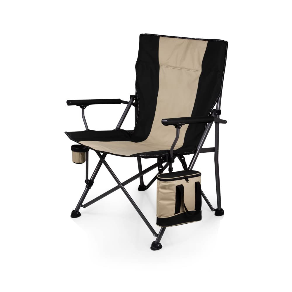 NFL Big Bear XXL Heavy Duty Camping Chair with Cooler & Carry Bag - 500 lb Capacity - Unisex Adult Beach Chair for Picnics, Tailgating, Sports Events & Outdoor Camping