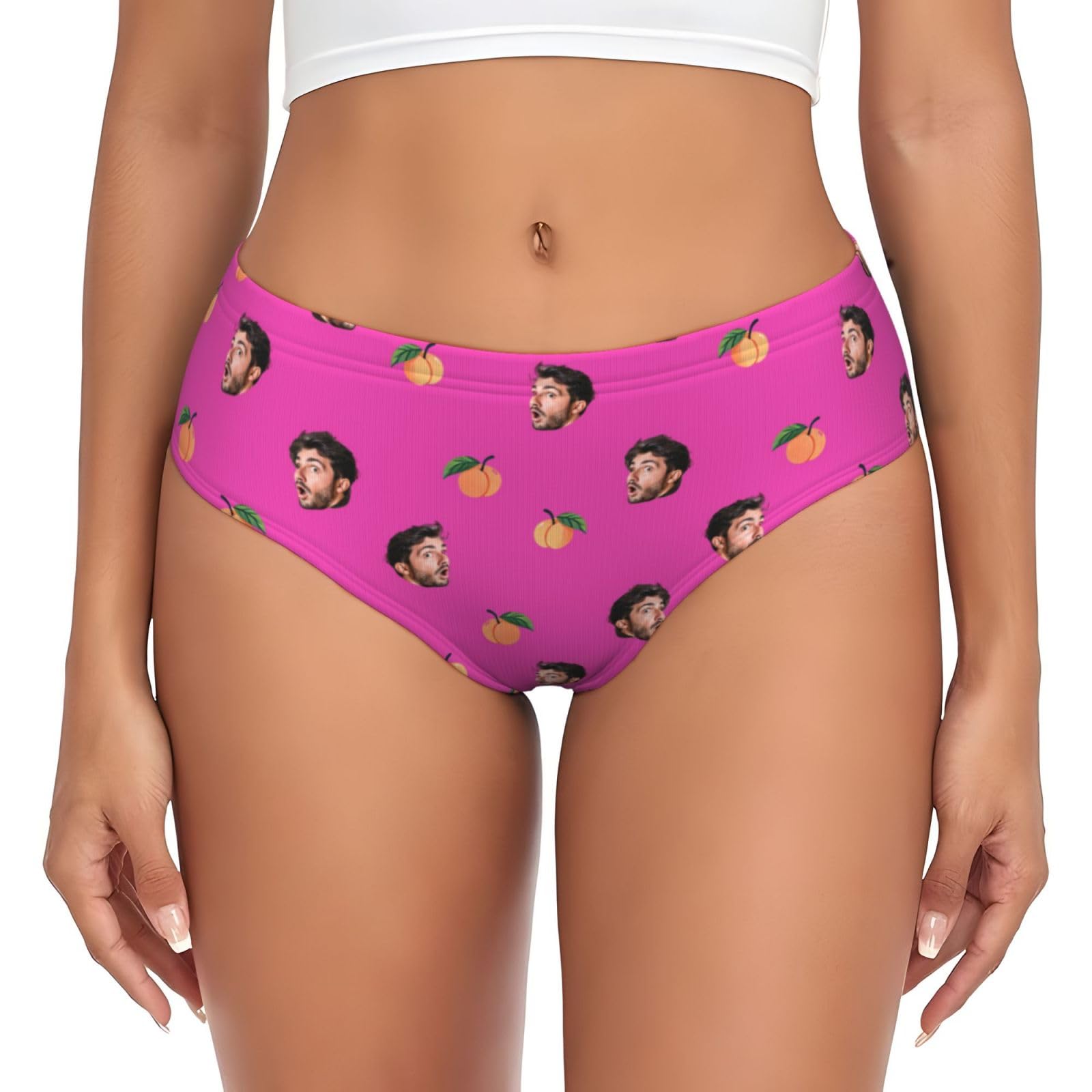 Custom Photo Underwear for Women - Funny Gift for Her - Perfect for Birthdays & Anniversaries