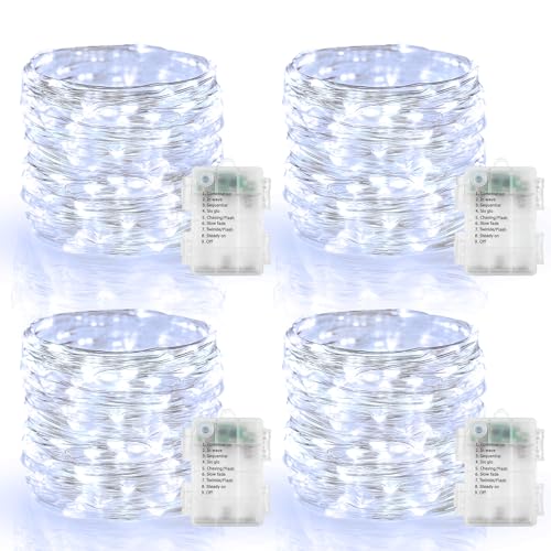 Cool White-Silver Wire