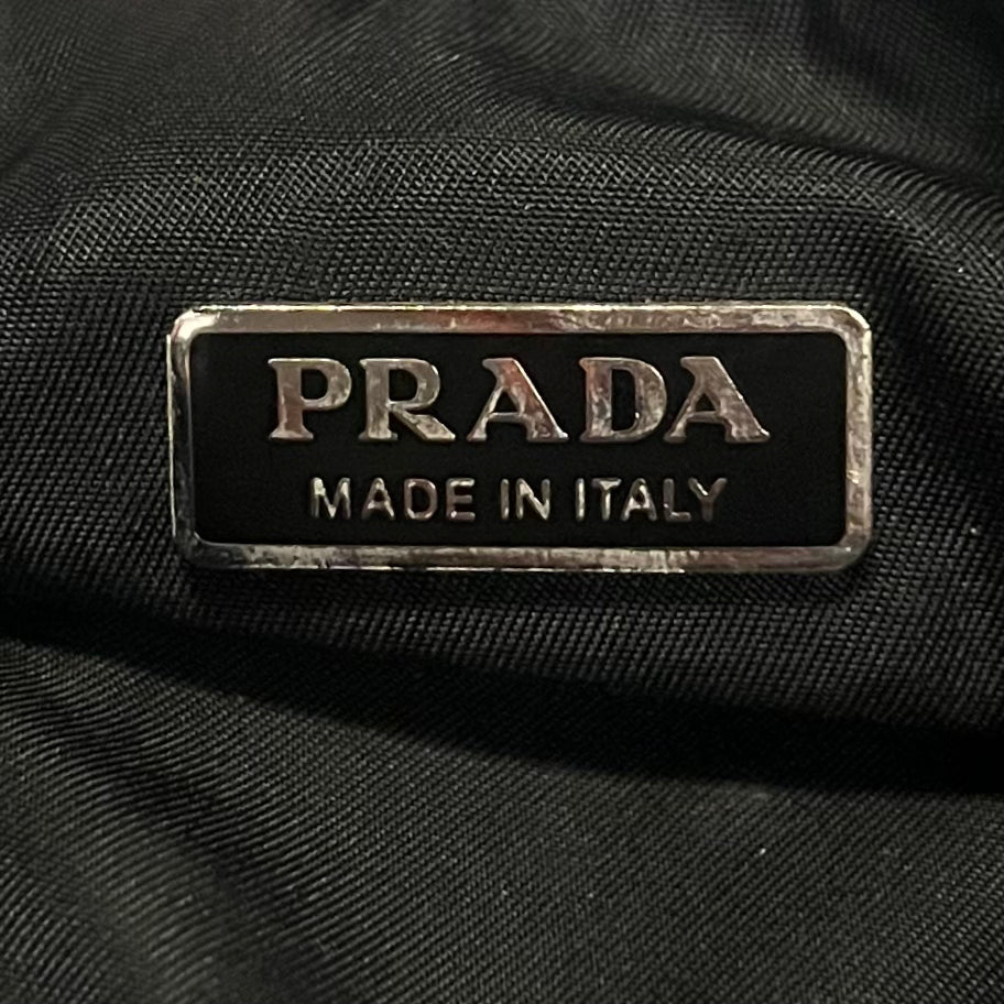PRADA Tessuto Nylon Sport Mini Shoulder Bag for Women | Lightweight Crossbody Purse | Fashionable Everyday Handbag for Work, Travel & Casual Outings