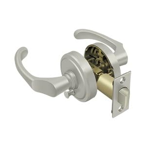 Deltana Chapelton Privacy Door Lever - Right Handed for Bedrooms & Bathrooms | Secure & Stylish Interior Door Handle