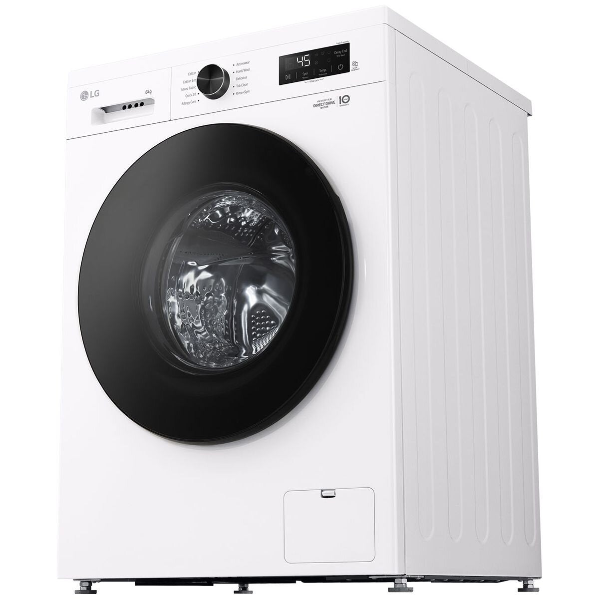 LG 8kg Front Load Washing Machine with Steam WV1 1208W - Energy Efficient Laundry Solution for Small Homes & Apartments