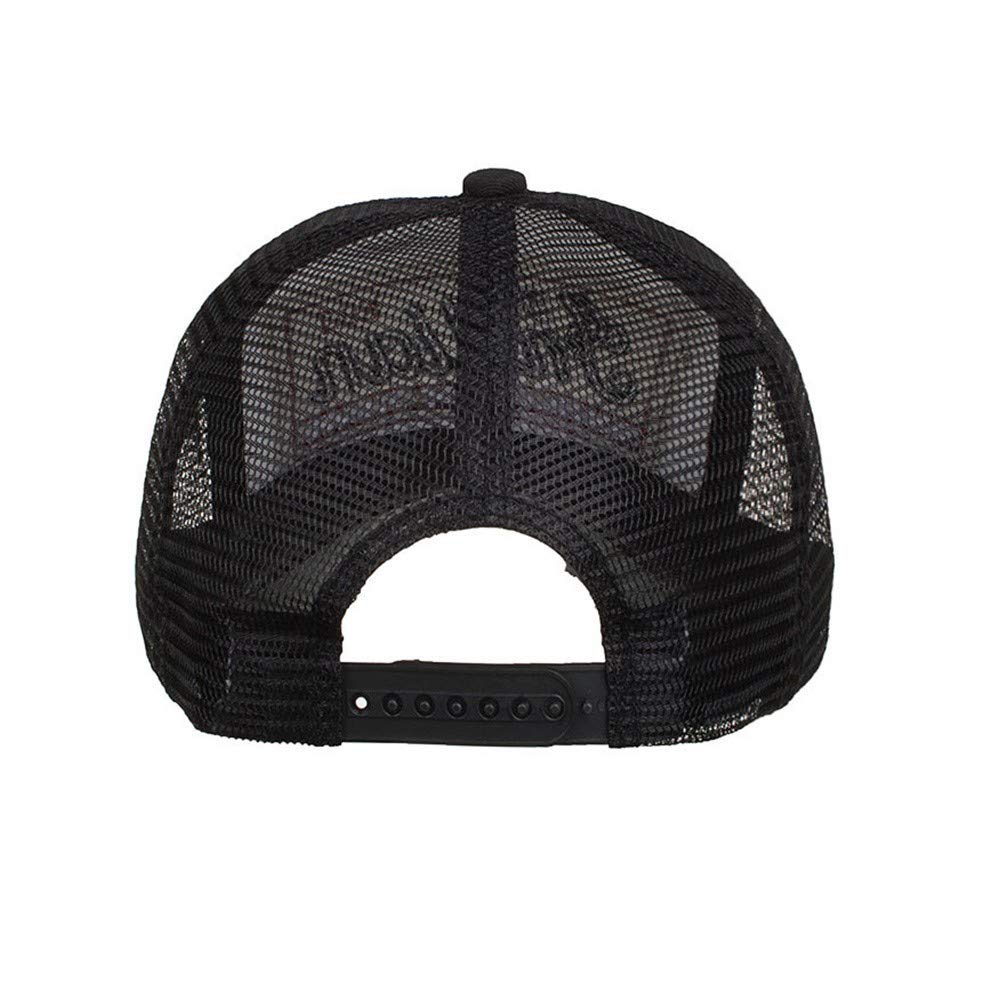 Embroidered Summer Mesh Baseball Cap for Men & Women - Unisex Casual Hip Hop Golf Hat - Breathable Outdoor Sun Hat for Sports, Travel & Streetwear Fashion