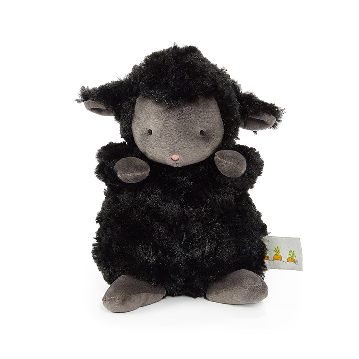 Wee Kiddo the Lamb Plush Toy - Soft Black Stuffed Animal for Kids | Perfect for Nursery Decor, Baby Shower Gifts & Cuddling