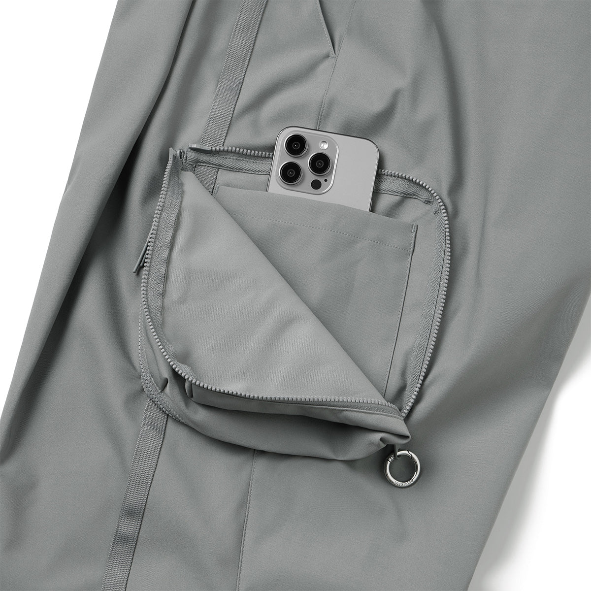 8SE 01P 4DX Module Tech Utility Pants 'Asphalt' - Durable Work Pants for Outdoor Activities, Hiking & Construction | Water-Resistant & Multi-Pocket Design