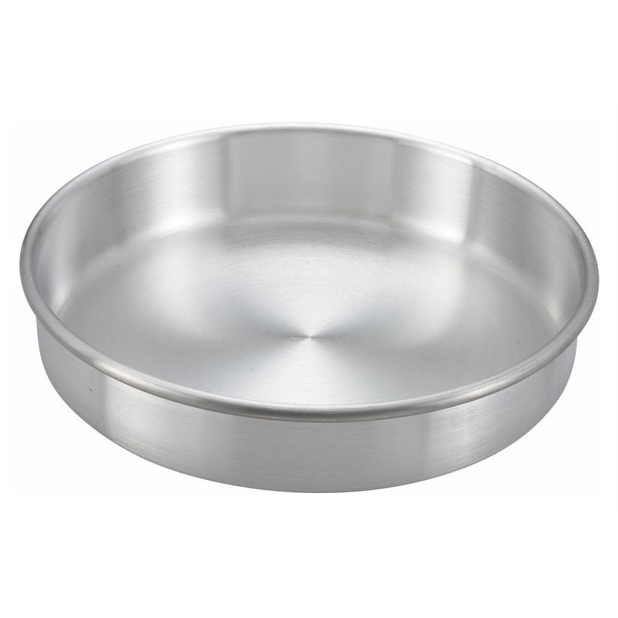 Winco 12 Layer Cake Pan - 2 Inch Deep Non-Stick Round Baking Pan for Professional & Home Bakers | Perfect for Wedding Cakes, Birthday Cakes & Special Occasions