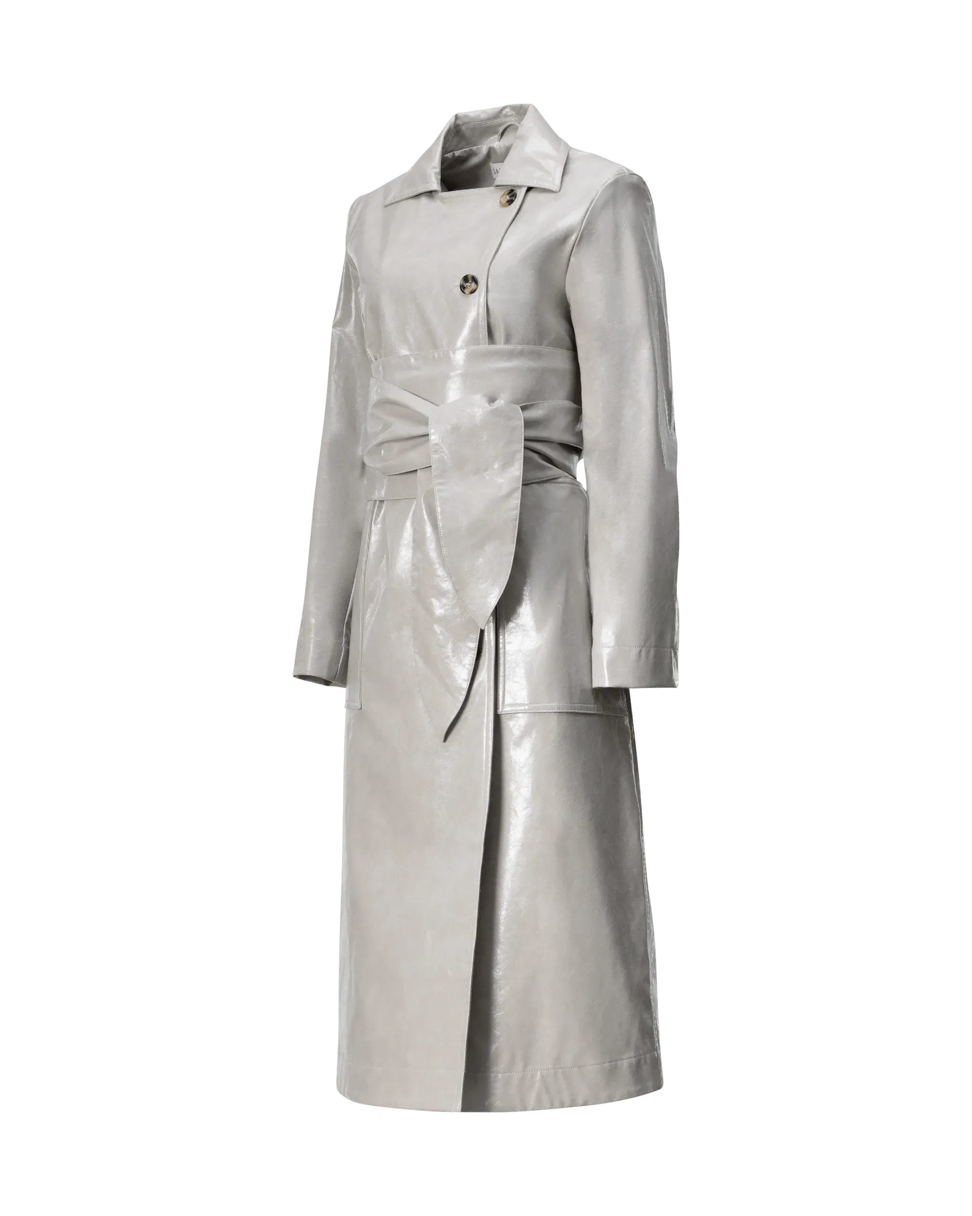 Luso Women's Classic Trench Coat - Waterproof Long Coat with Belt for Fall & Winter | Perfect for Office, Travel & Outdoor Activities