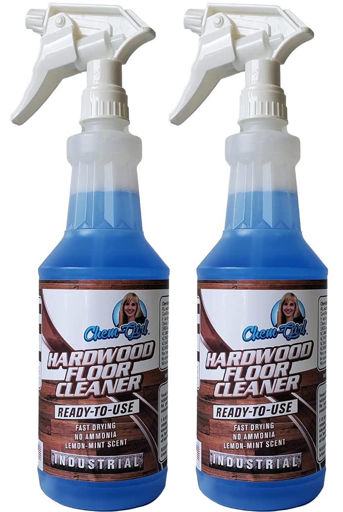 Premium Hardwood Floor Cleaner - 2 Quarts (Pack of 2) | Safe for Wood Floors, Non-Toxic & Streak-Free Formula | Ideal for Living Rooms, Bedrooms & High-Traffic Areas