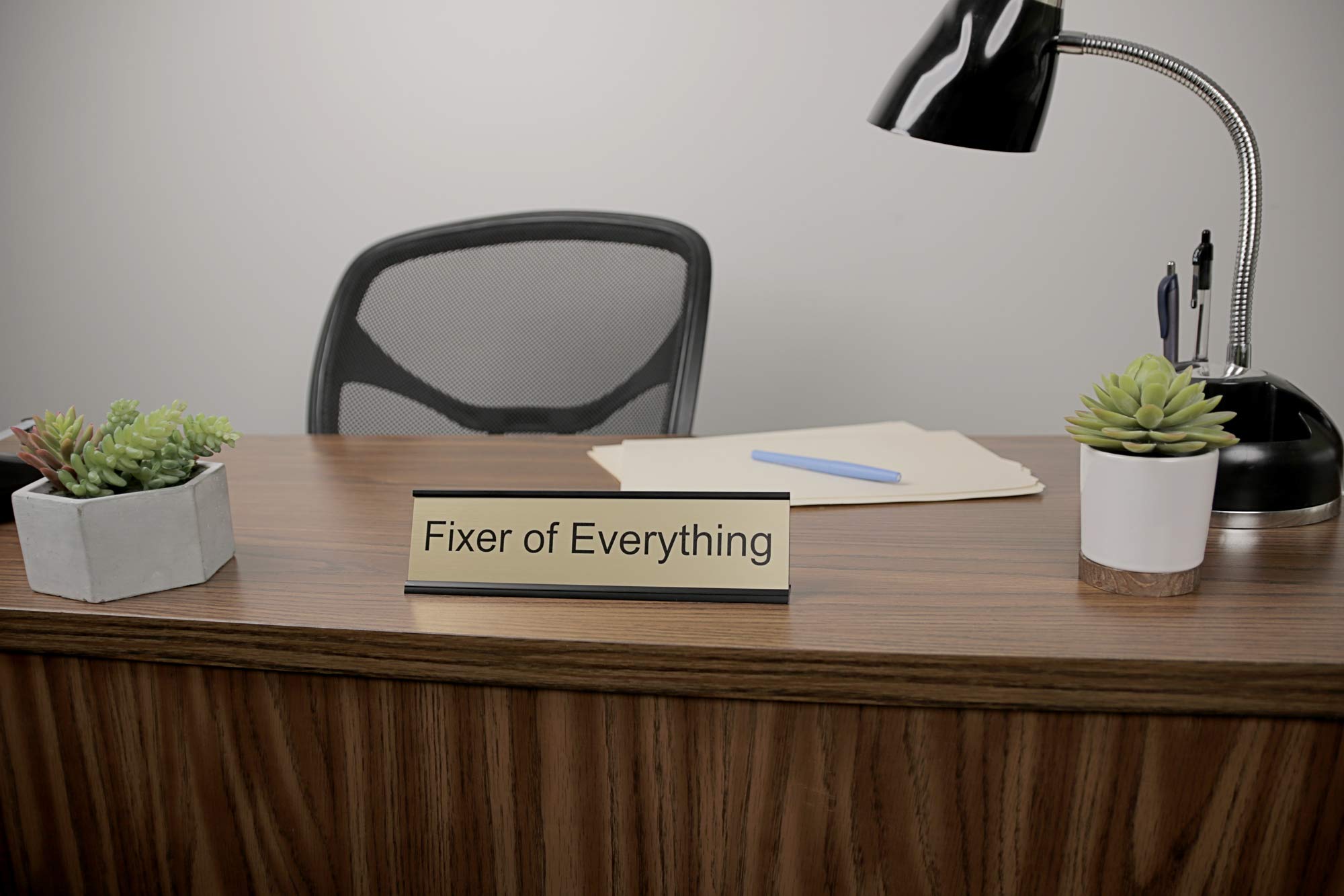 ExcelMark Fixer of Everything Desk Plate – 2