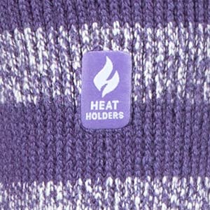 Mulberry Purple / White (Chunky Stripe)