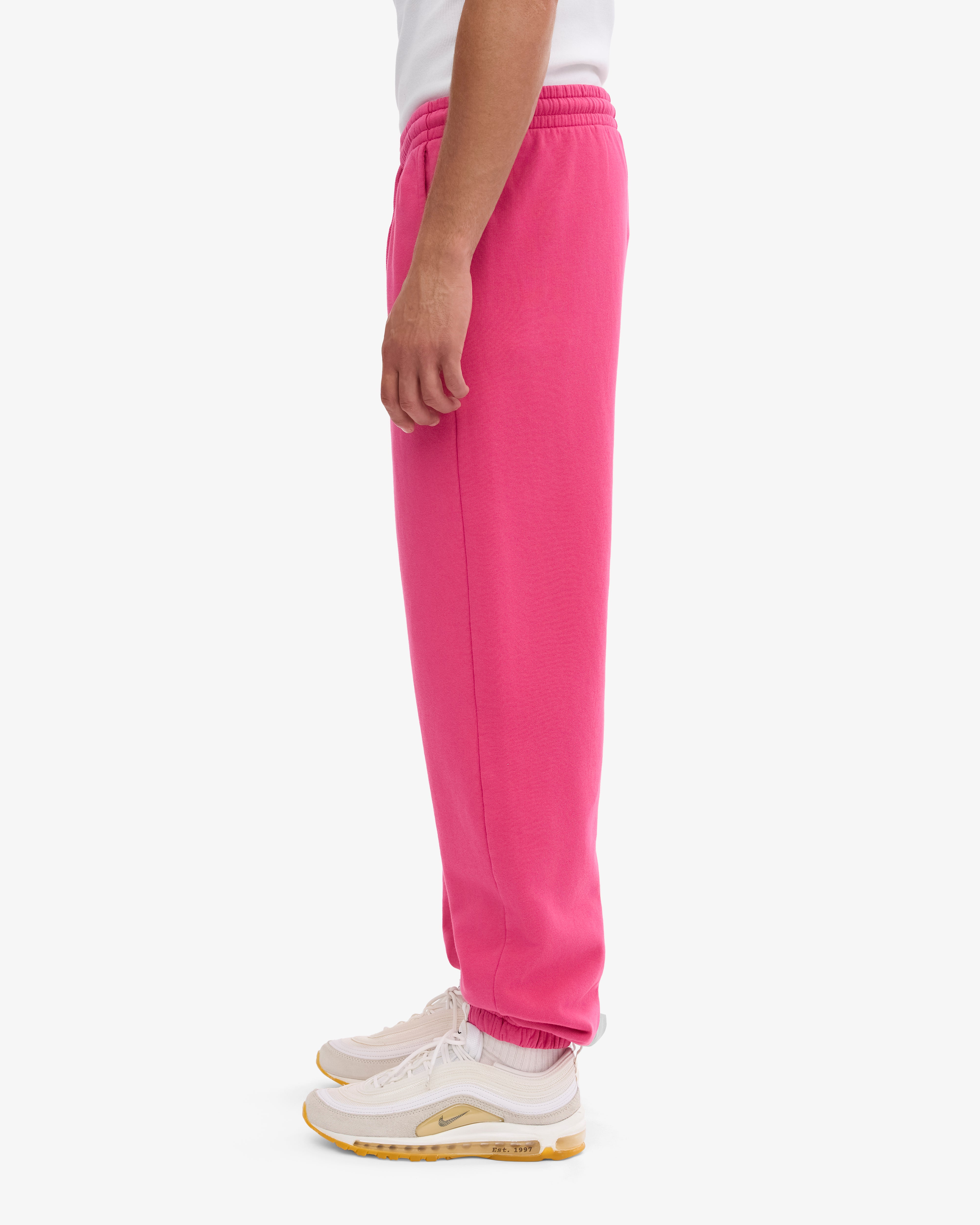 Organic Cotton Sweatpants for Women - Soft & Comfortable Bubblegum Pink Joggers - Perfect for Yoga, Lounge & Casual Wear