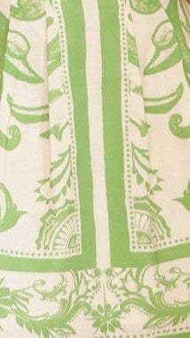 Maegan Mini Dress in Sage & Cream | Flowy Summer Dress for Women | Perfect for Beach Vacations, Parties & Casual Outings