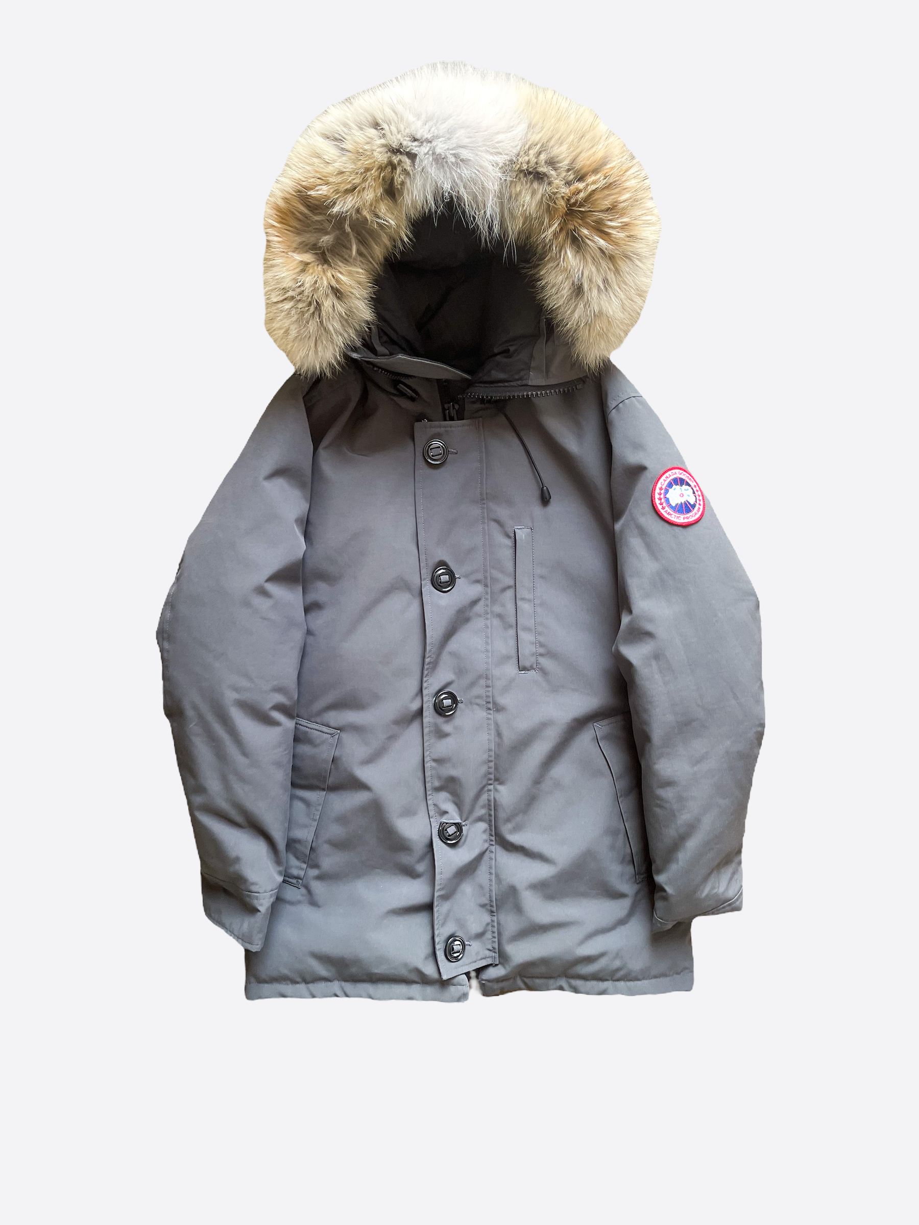 Canada Goose Graphite Fusion Chateau Men's Winter Jacket - Waterproof, Windproof & Insulated Parka for Extreme Cold Weather - Perfect for Skiing, Snowboarding & Outdoor Adventures
