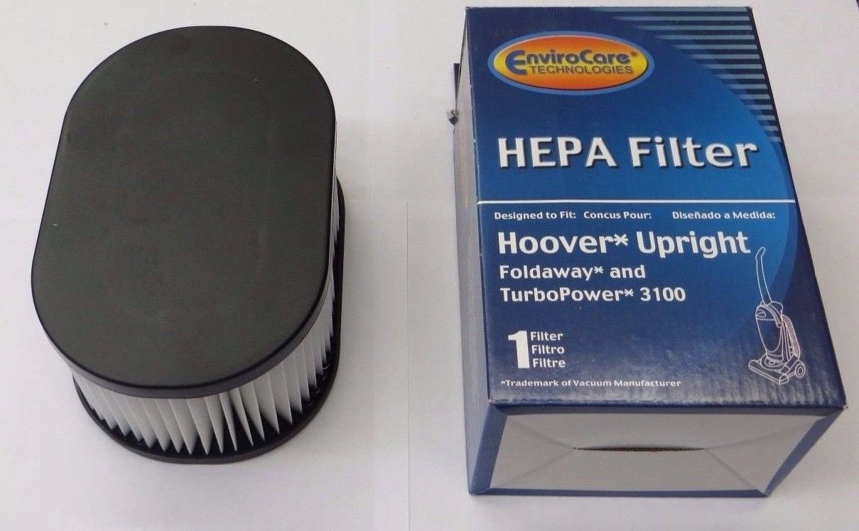 Hoover 3100 HEPA Vacuum Filter - Replacement for Fold Away Turbo Power | Widepath Upright Vacuums | Dust & Allergen Removal