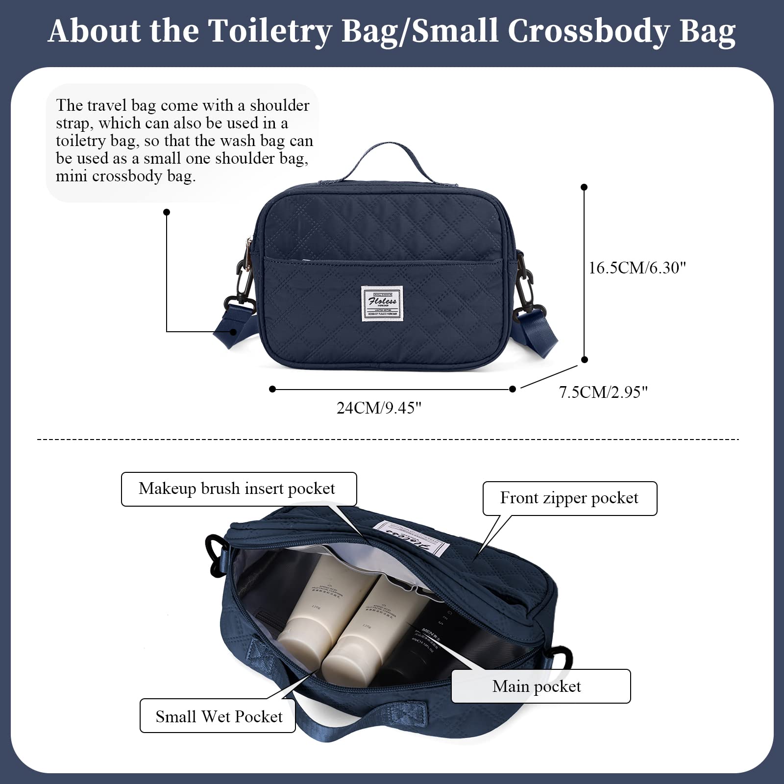 Women's Travel Duffel Bag - Lightweight Overnight Weekender with Toiletry Organizer & Wet Pocket - Perfect Gym Bag, Personal Item Carry-On for Weekend Getaways, Business Trips & Workout Sessions