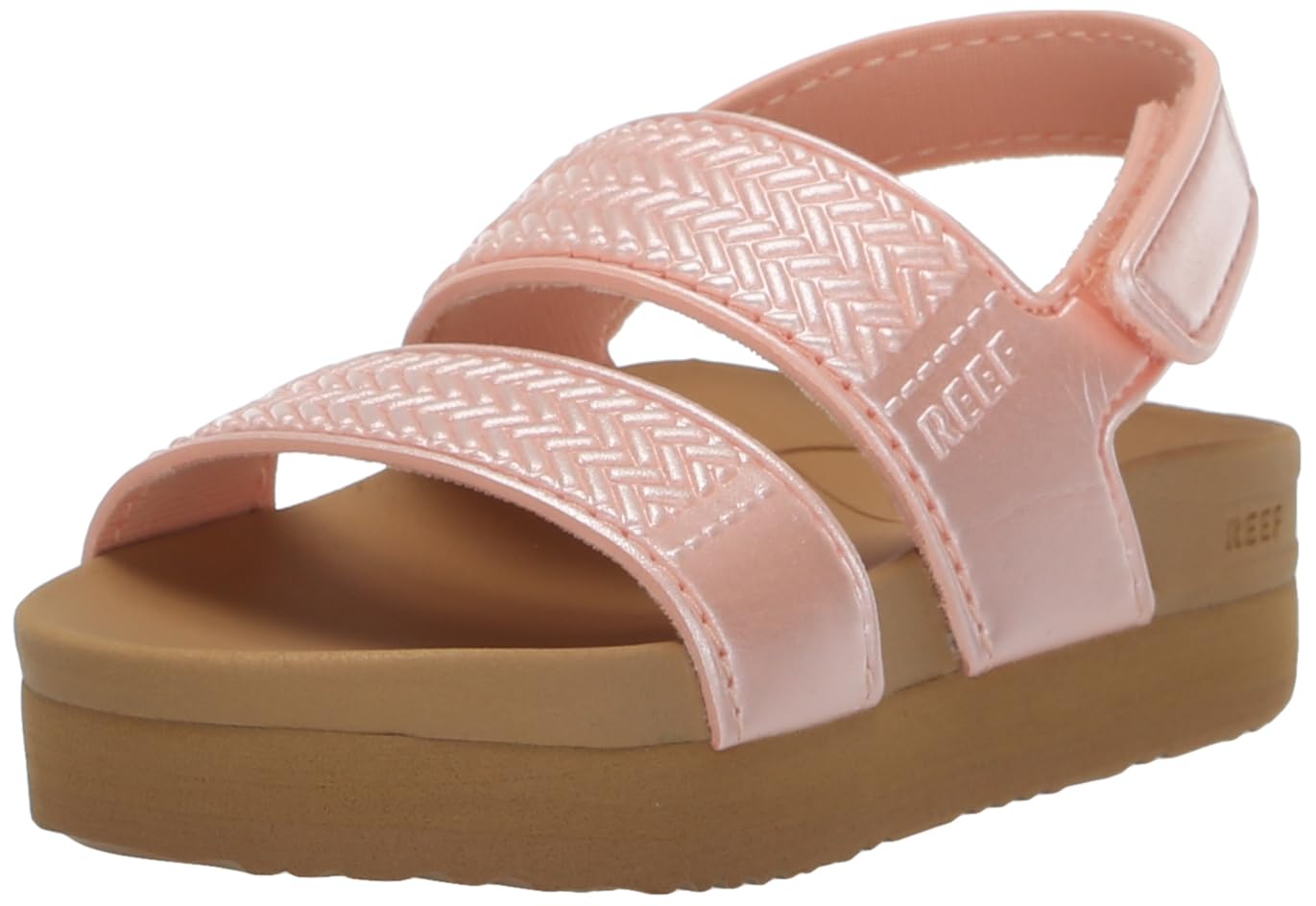 REEF Toddler/Little Kid Water Vista Platform Sandal - Adjustable Velcro Strap, Water-Friendly Design for Beach, Pool & Outdoor Adventures