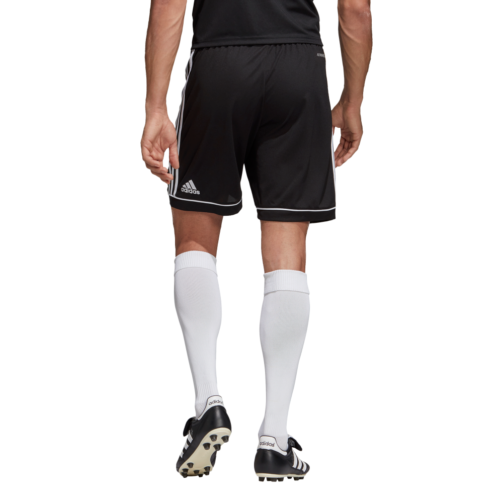 Adidas Youth Squadra 17 Soccer Shorts - Black/White - Breathable Athletic Shorts for Boys - Perfect for Training, Games & Casual Wear