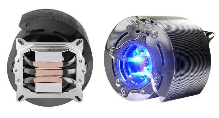 Spire Swirl III SP612B1 V3 CPU Cooler with PCI Bracket - High Performance PC Cooling for Gaming & Overclocking Computers