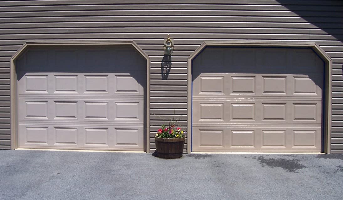 Garage Door Renewal Kit for 1 Car - Heavy Duty Steel Rollers & Hinges - Easy DIY Installation for Smooth & Quiet Operation - Perfect for Home Garage Maintenance & Upgrades