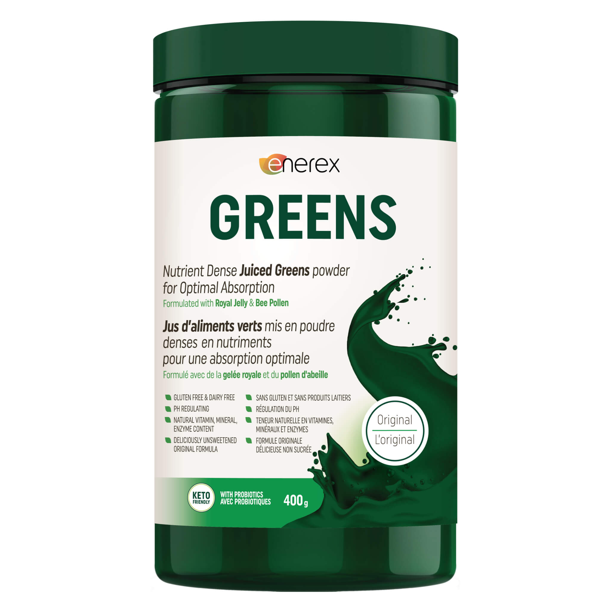 Organic Greens Superfood Powder | Original Blend for Energy & Detox | Perfect for Smoothies, Juices & Daily Wellness