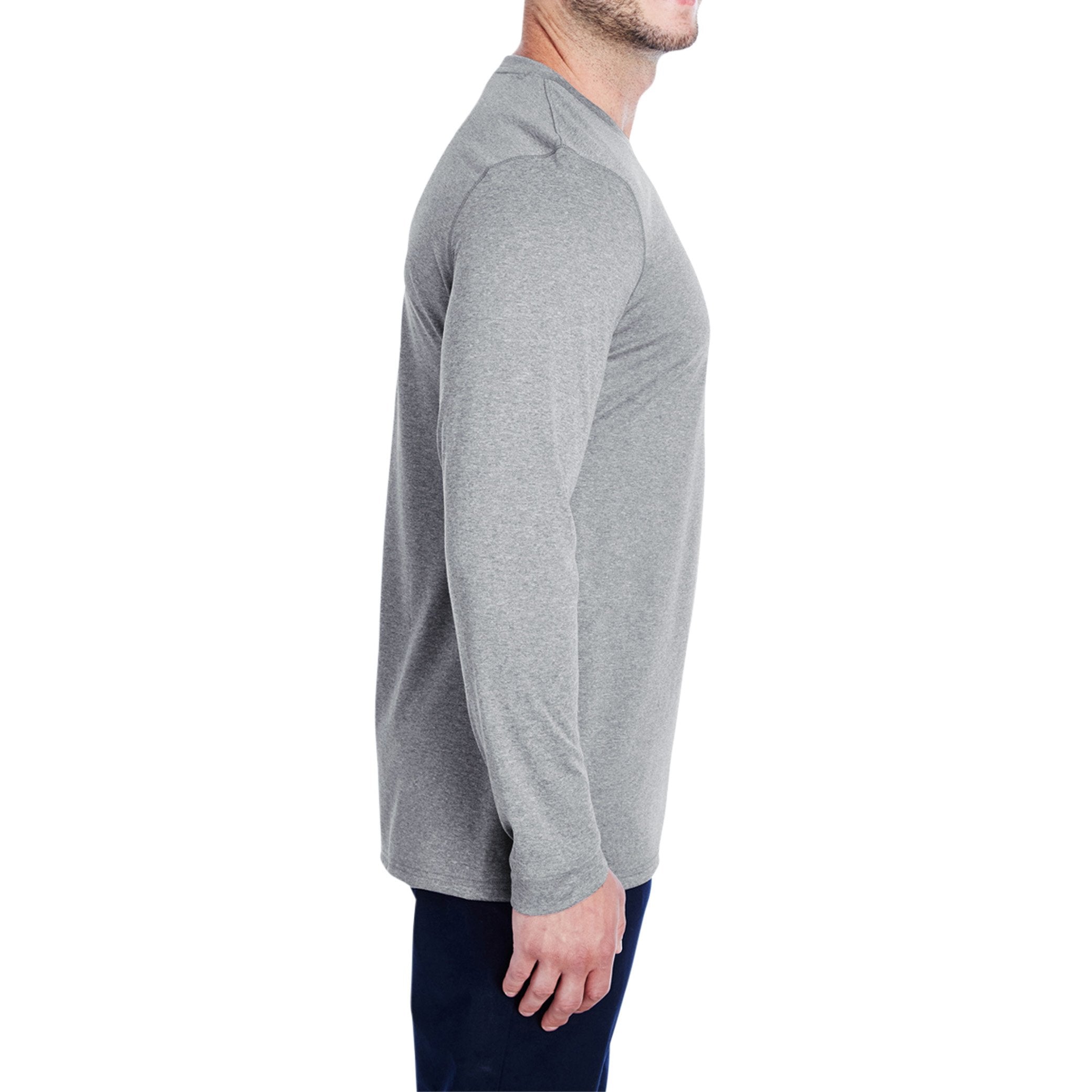 Bates RFC LS Locker T-Shirt - Men's Long Sleeve Cotton Tee for Rugby & Sports | Perfect for Training, Gym & Casual Wear