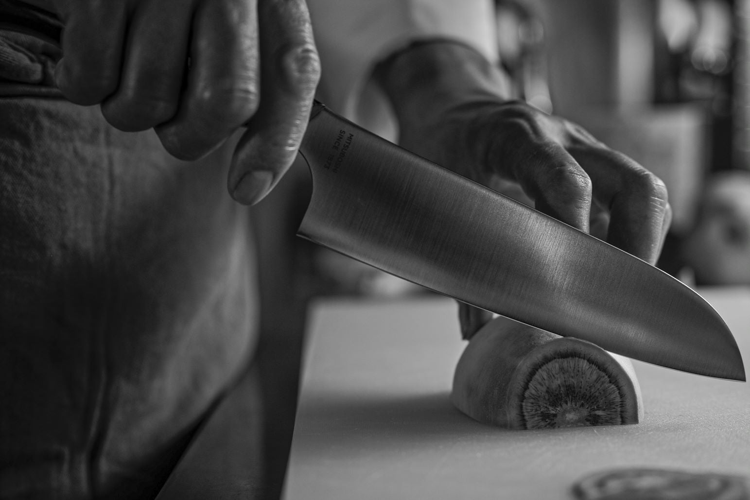 Nagomi Japan Professional 7-Inch Santoku Knife - High Carbon Stainless Steel Blade, Ergonomic Handle - Perfect for Slicing, Dicing, and Mincing Vegetables, Meat, and Fish