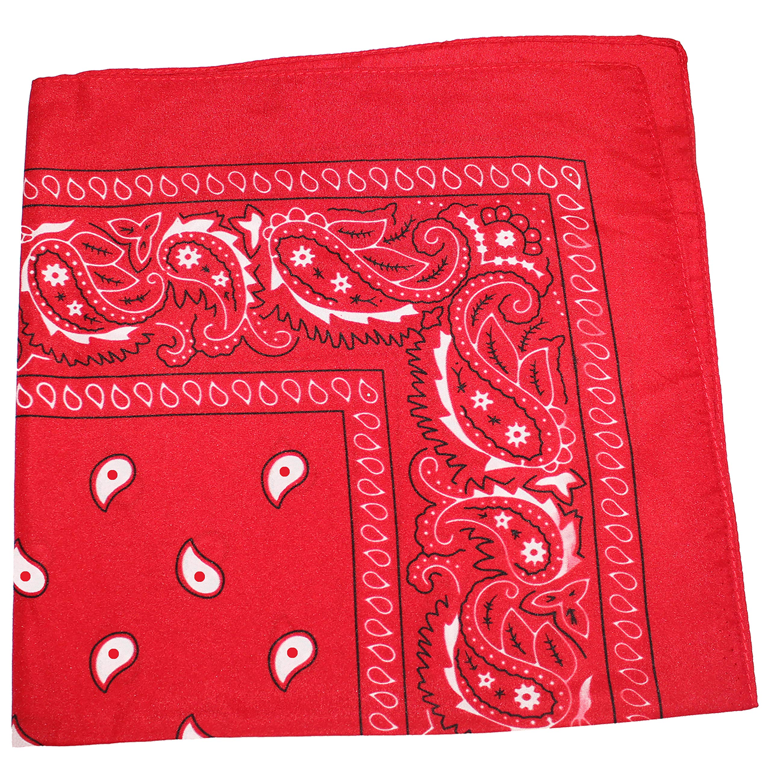 Double Sided Printed XL Cotton Bandana - for Outdoor & Fashion Accessories