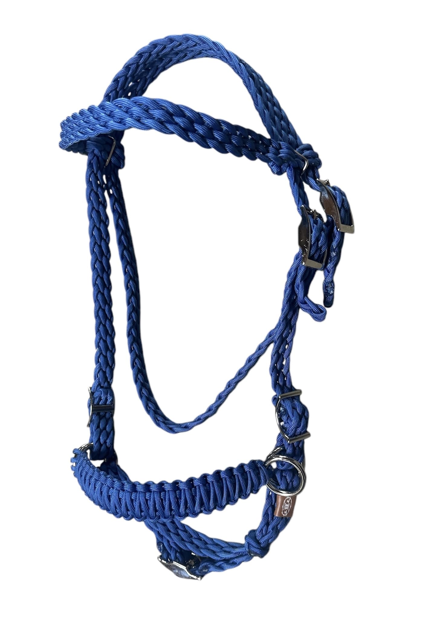 Bitless Bridle Hackamore - Side Pull Horse Tack for Gentle Riding