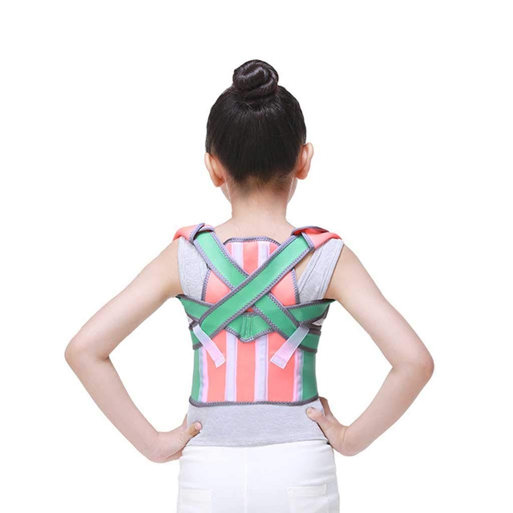 Posture Corrector for Kids & Adults - Adjustable Back Support Belt, Lumbar Brace & Shoulder Straightener for Spine Alignment - Perfect for Office, Gaming & Daily Use