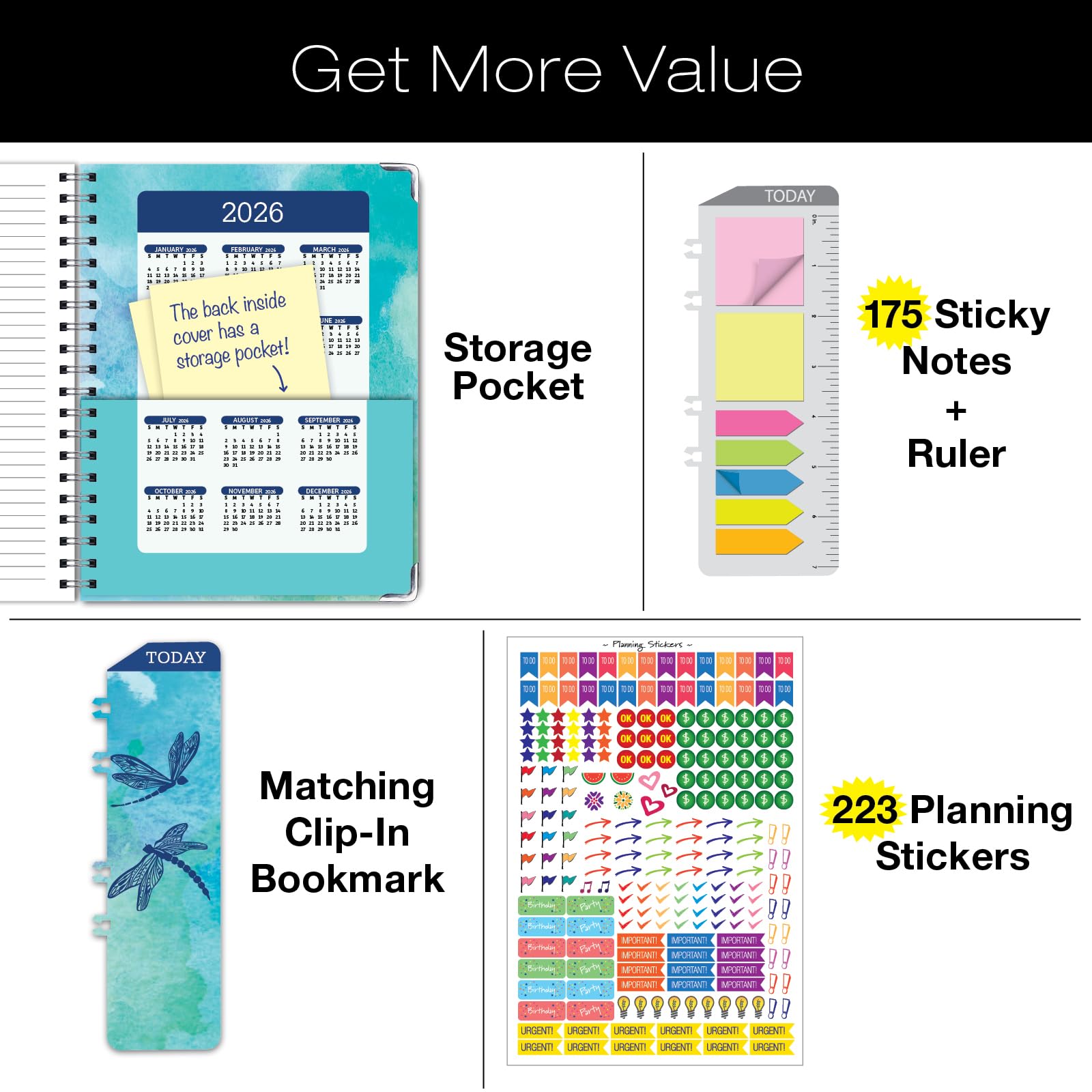 2025 Hardcover Planner 8.5