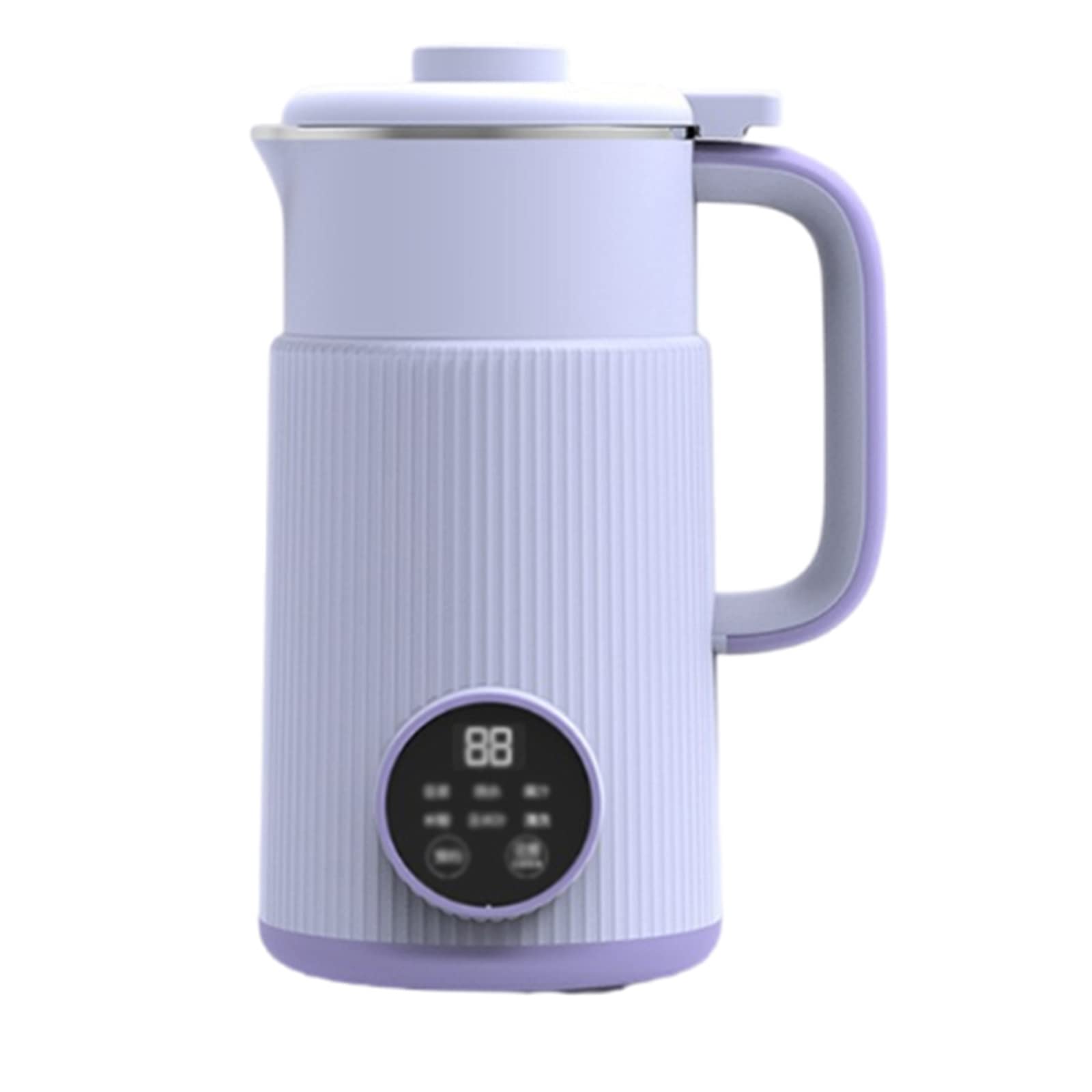 800ml Automatic Soy Milk Maker - No Cooking or Filtering Needed, Multi-Function Household Appliance (Purple) | Perfect for Healthy Breakfasts, Vegan Diets & Homemade Nut Milks