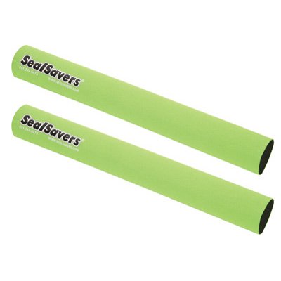 Suzuki DR-Z 400SM 2005-2009 Seal Savers Fork Covers - 44-50mm Inverted Fork Tube Protectors, Long Green Dirt Bike Accessories for Off-Road & Adventure Riding