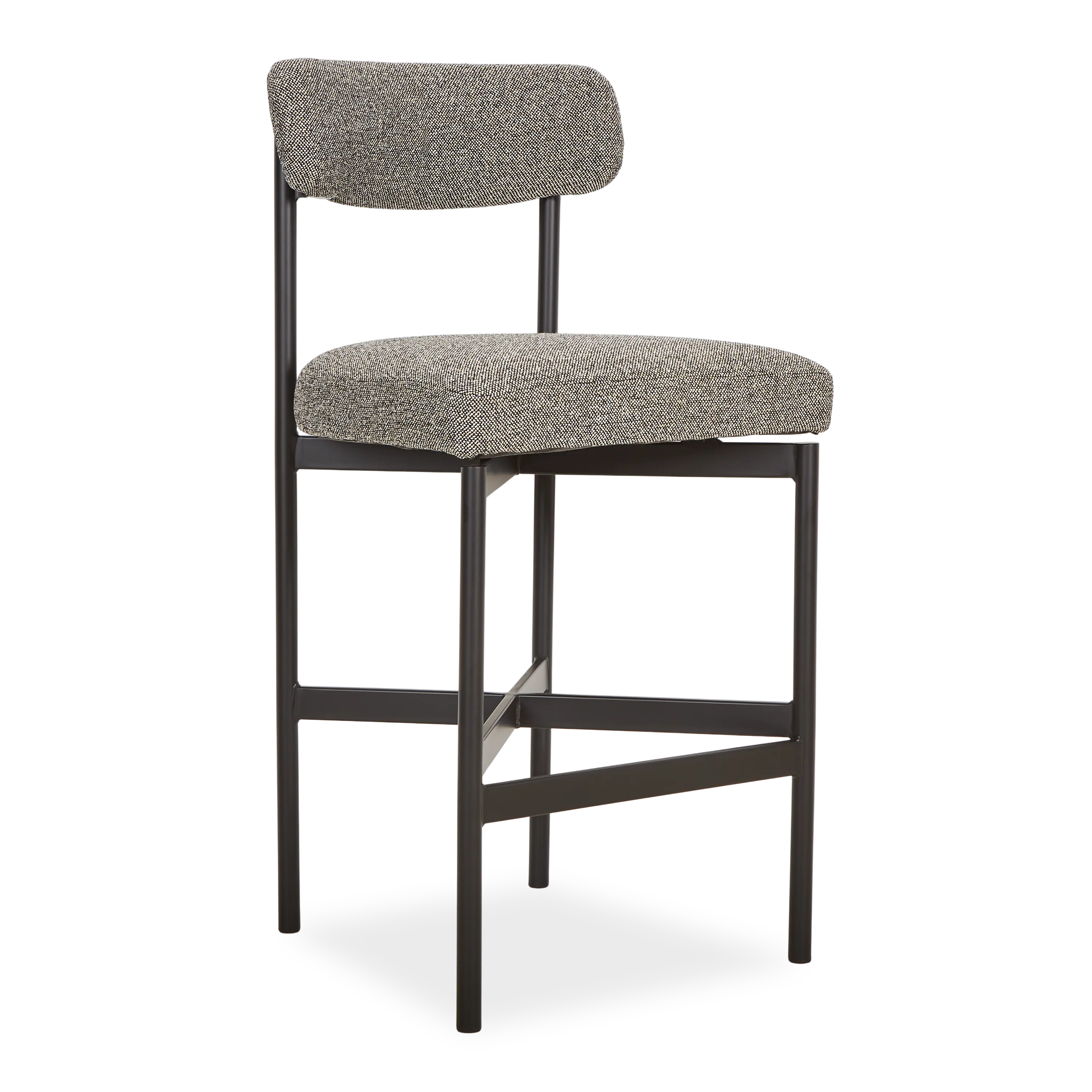 Houston Counter Stool - Adjustable Height Bar Stool with Backrest, Modern Kitchen Island Stool for Dining & Home Decor | Perfect for Breakfast Bars, Kitchen Islands & Small Spaces