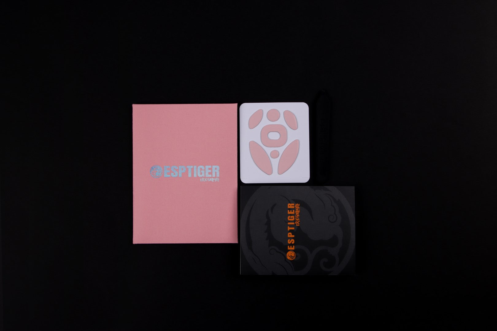Esports Tiger YanZi Pink Mouse Feet for Lamzu Thorn - Smooth Gliding Gaming Mouse Skates for Esports & FPS Games - Perfect for Competitive Gaming & Office Use